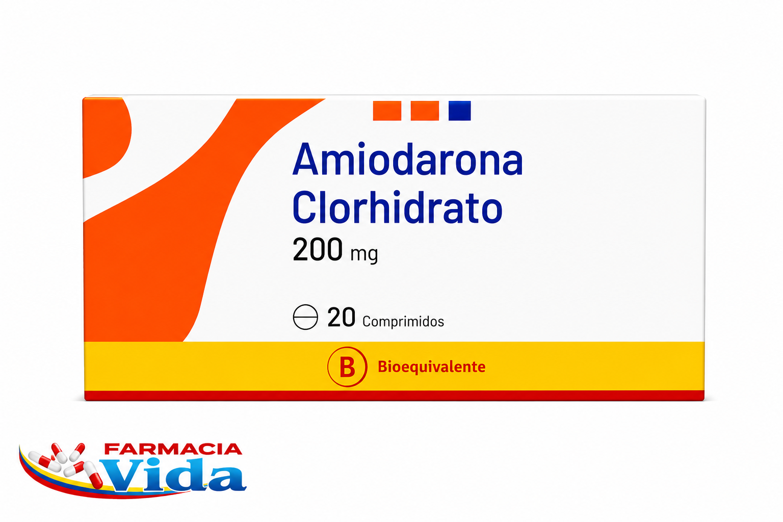 AMIODARONA 200 MG 20 COMP