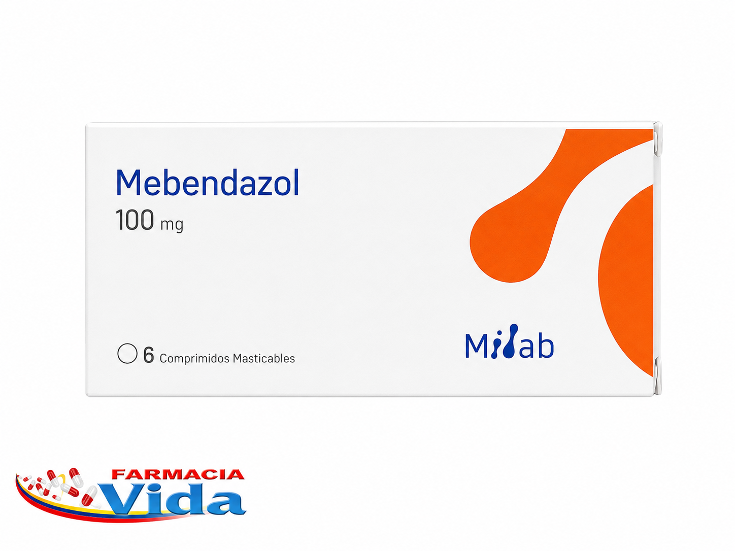 MEBENDAZOL 100 MG X 6 COMP