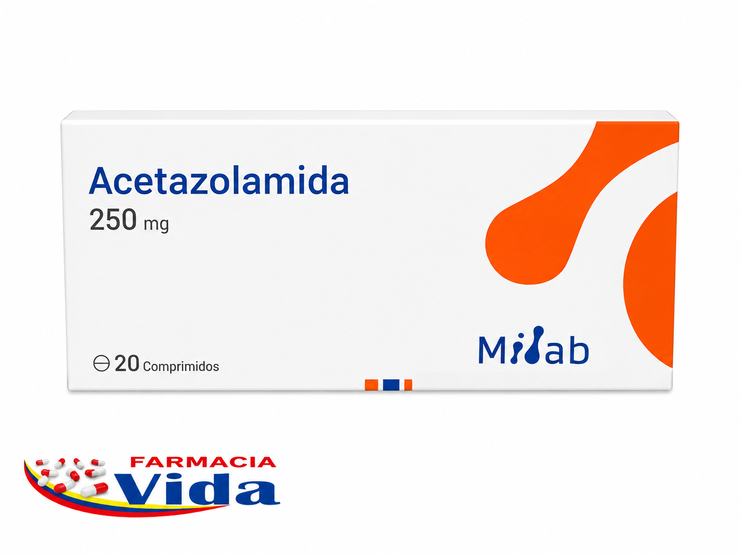 ACETAZOLAMIDA  250 MG X 20 COMP