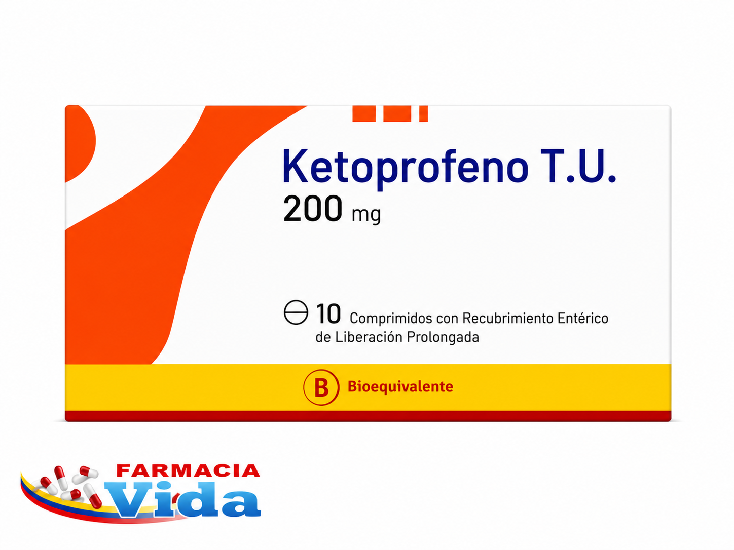 KETOPROFENO 200 MG 10 COMP  199354