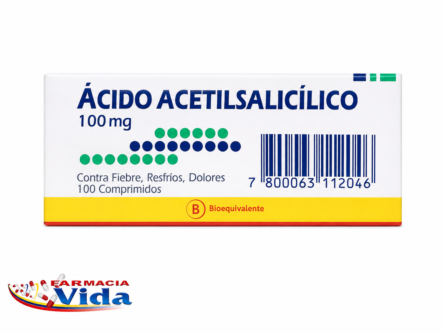 ACIDO ACETILSALICILICO 100MG