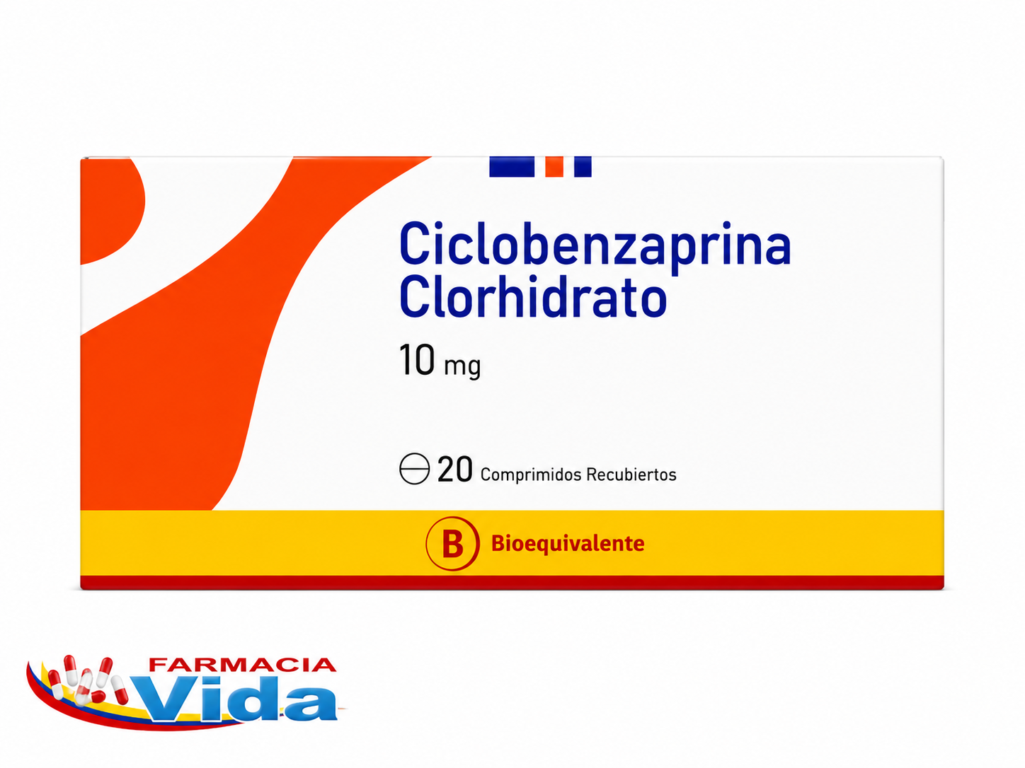 CICLOBENZAPRINA BE  10 MG X 20 COMP