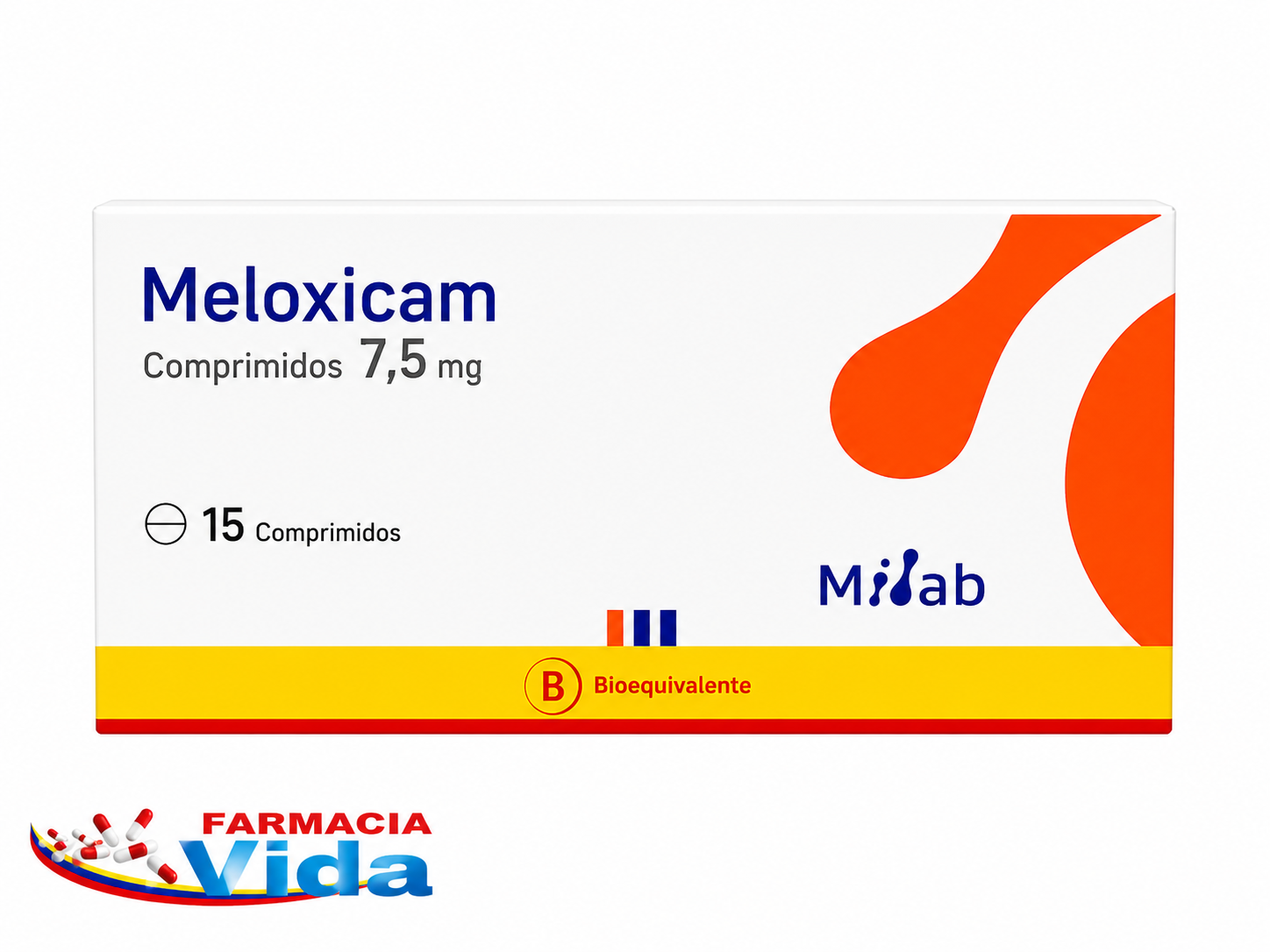 MELOXICAM 7.5 MG  15 COMP  