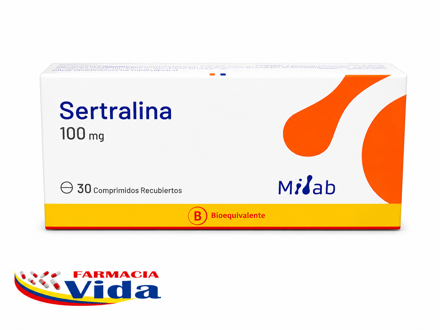 SERTRALINA 100 MG  30 COMP   274499