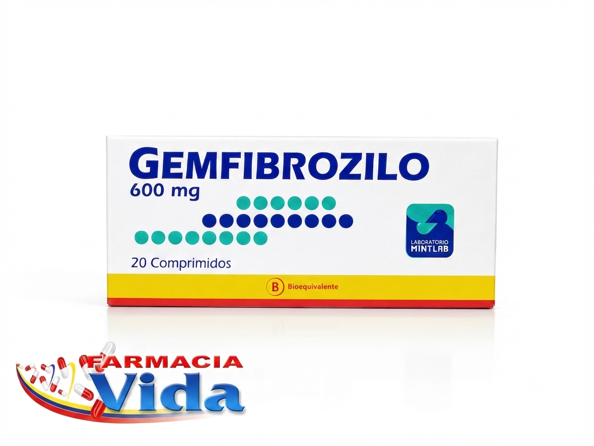 GEMFIBROZILO 600 MG X 20 COMP