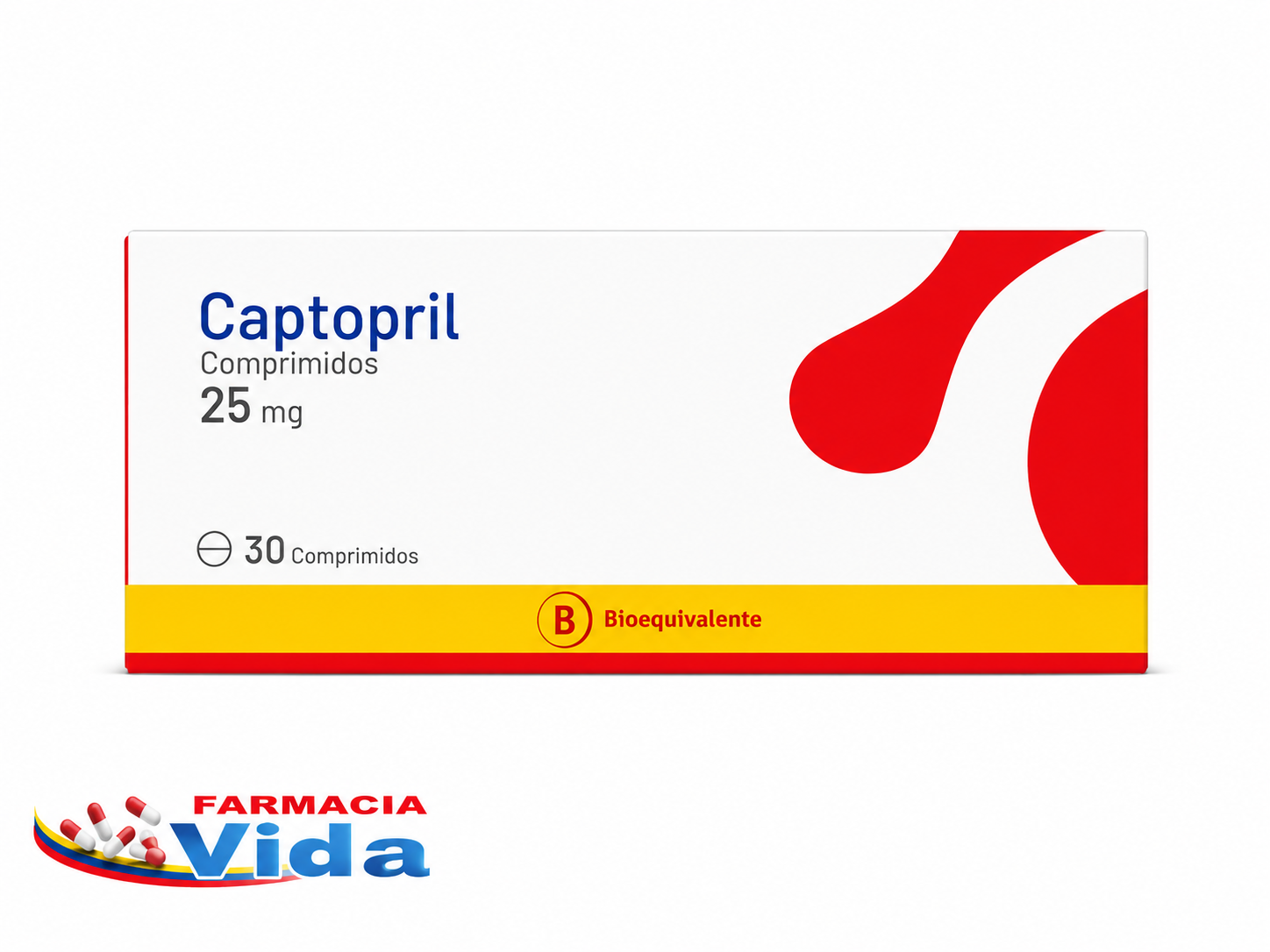CAPTOPRIL 25 MG X 30 COMP  288412