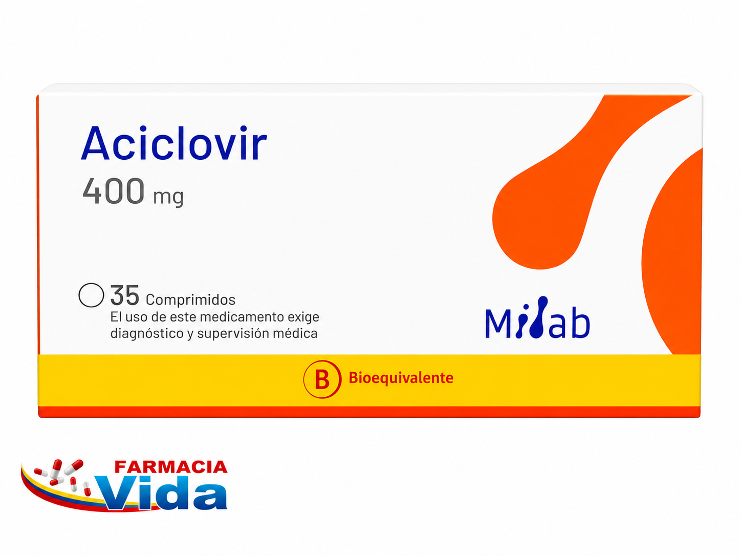 ACICLOVIR 400 MG X 35 COMP. 