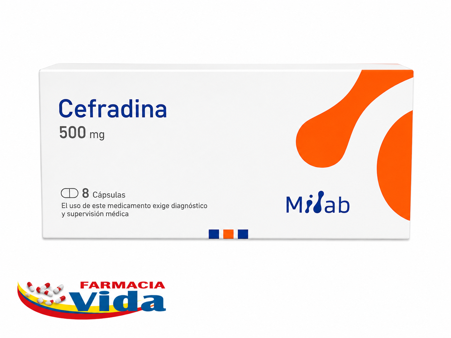 CEFRADINA 500 MG X 8 CAPS