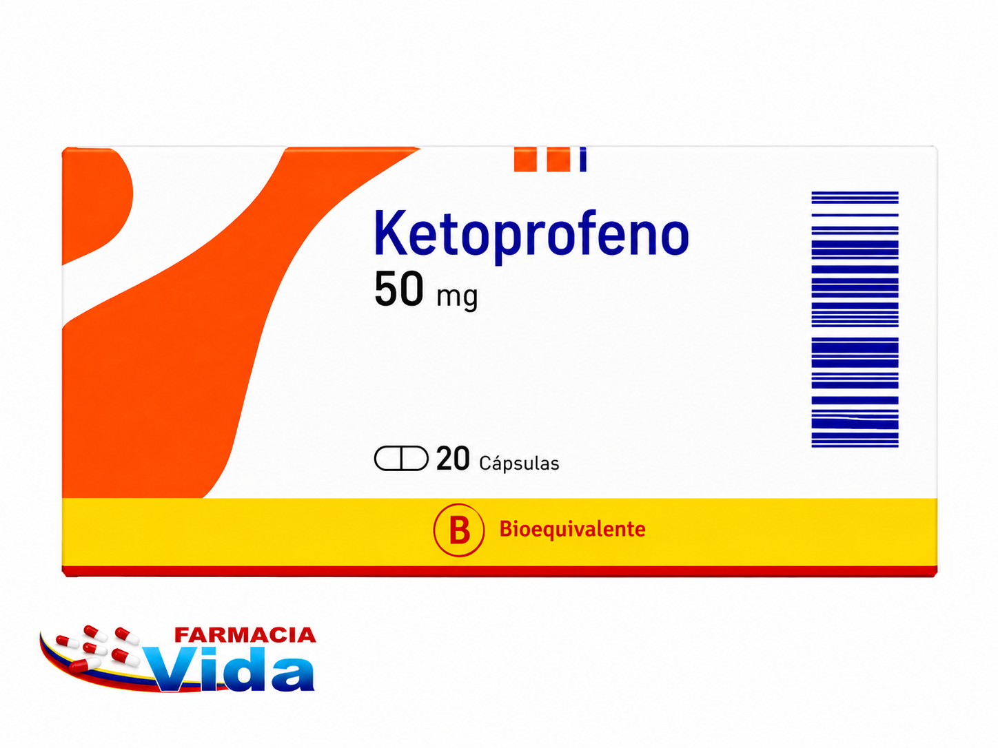 KETOPROFENO 50 MG X 20 CAPS