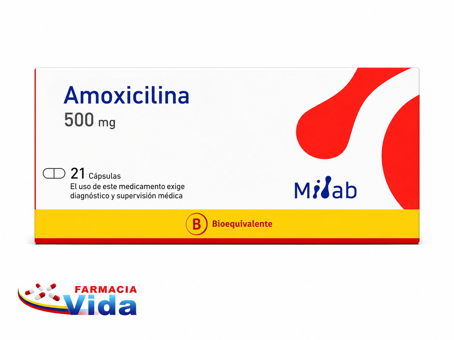 AMOXICILINA 500 MG X 21 CAP