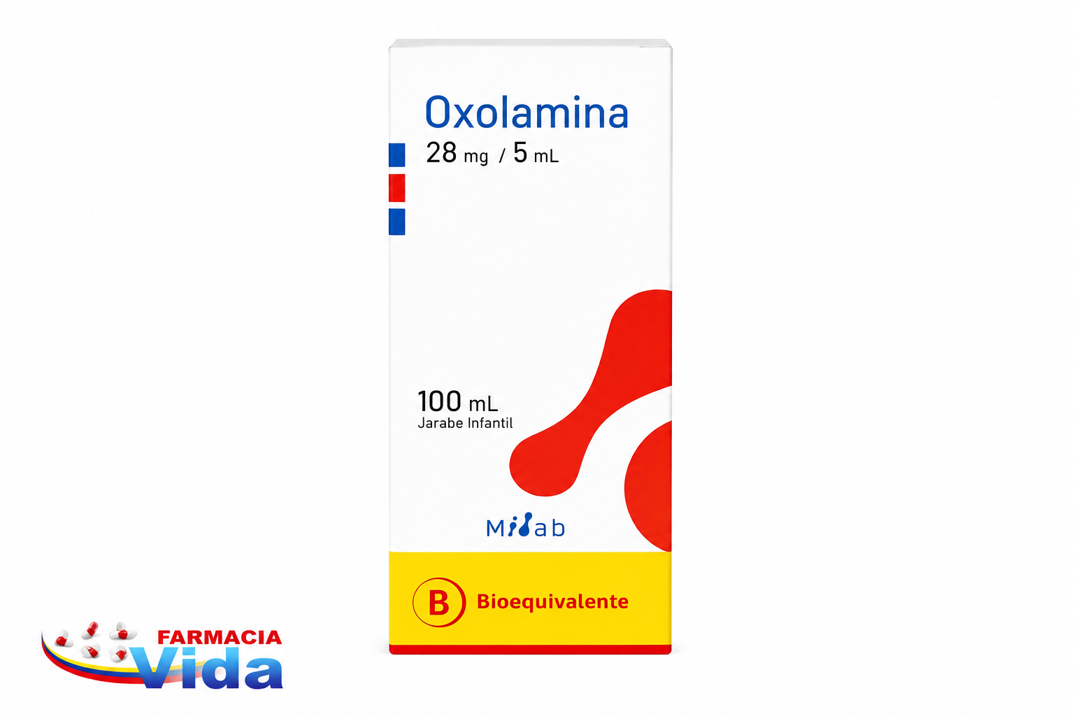 OXOLAMINA PED 28MG /5ML JBE. X 100ML