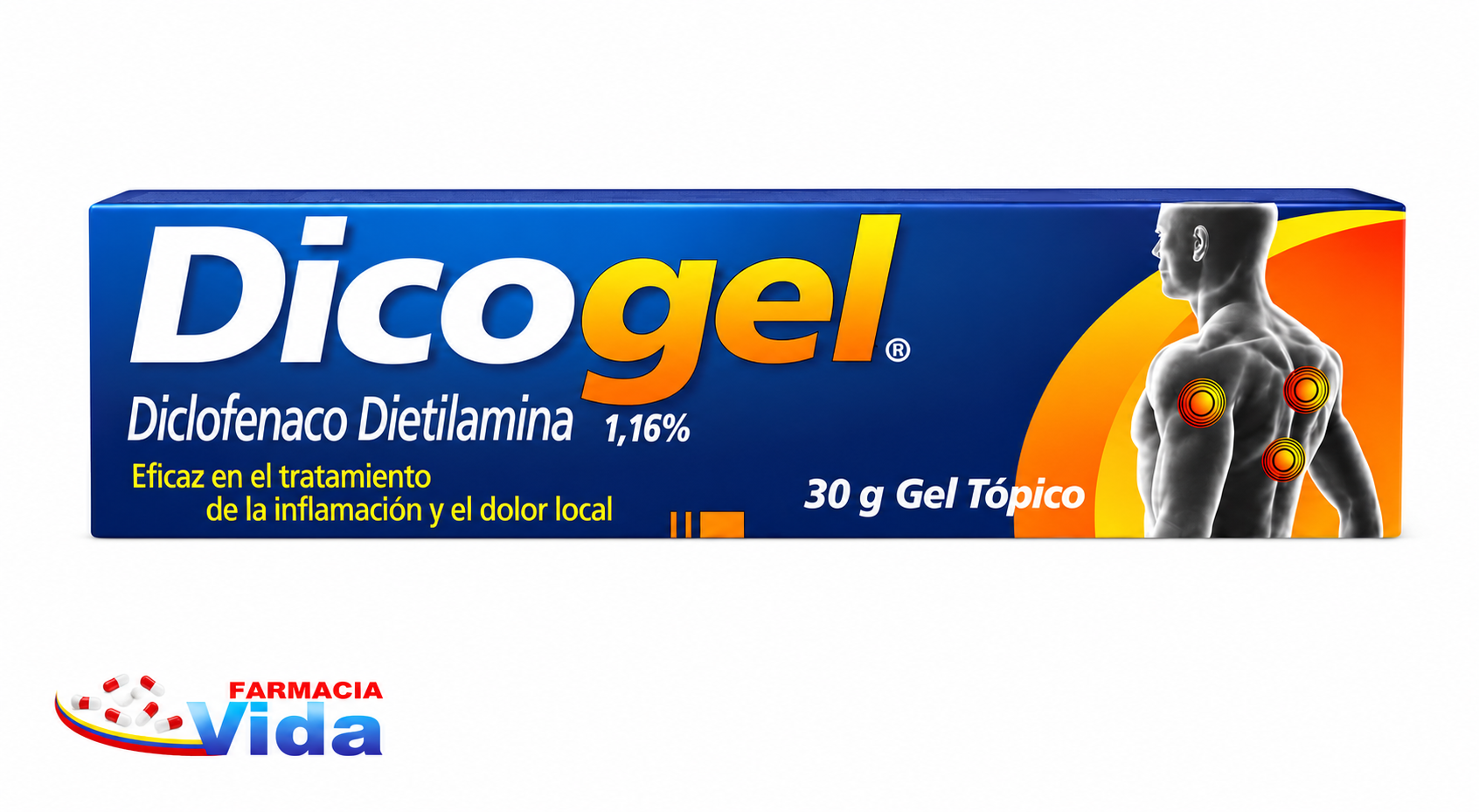 DICOGEL  1.16% X 30 G.DICLOFENACO