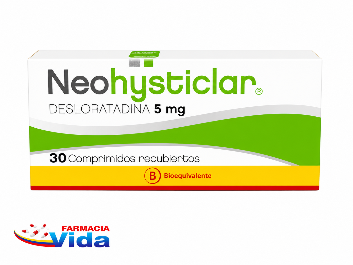 NEOHYSTICLAR 5 MG X 30 COMP