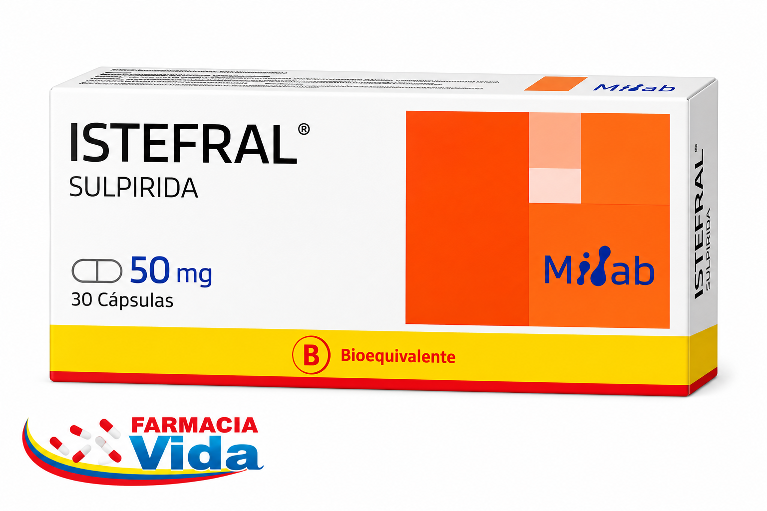 ISTEFRAL  50 MG X 30 CAPS