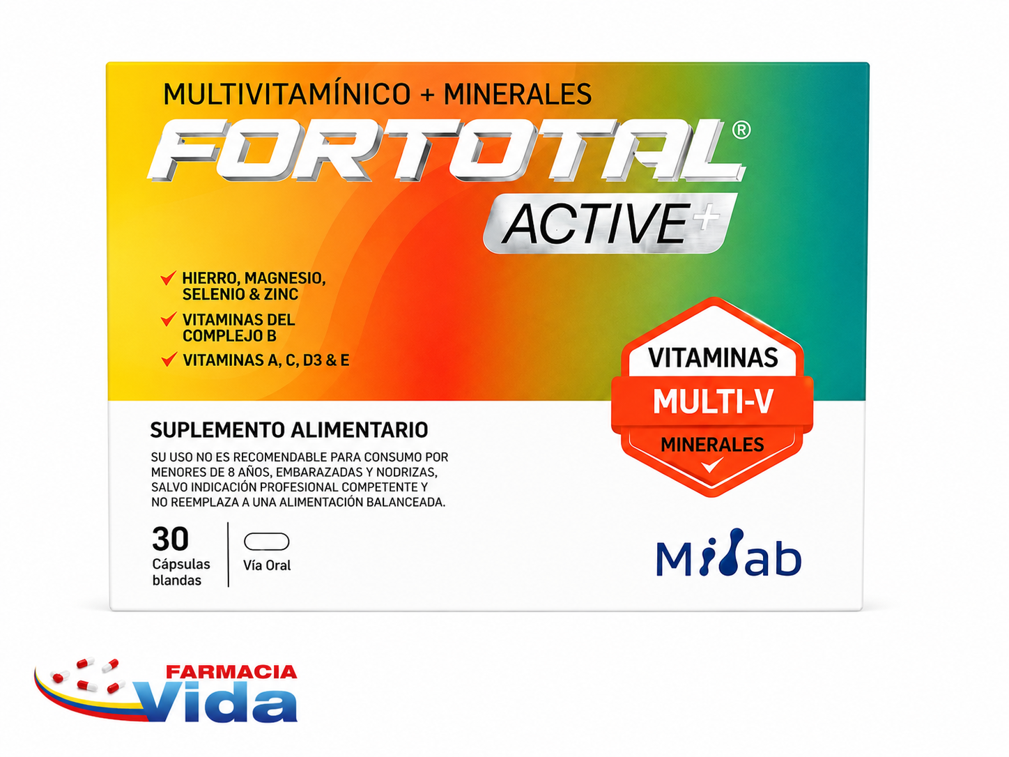 FORTOTAL ACTIVE CAP 30