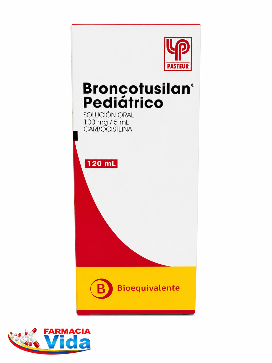 BRONCOTUSILAN 100 MG/5 ML CARBOCISTEÍNA.