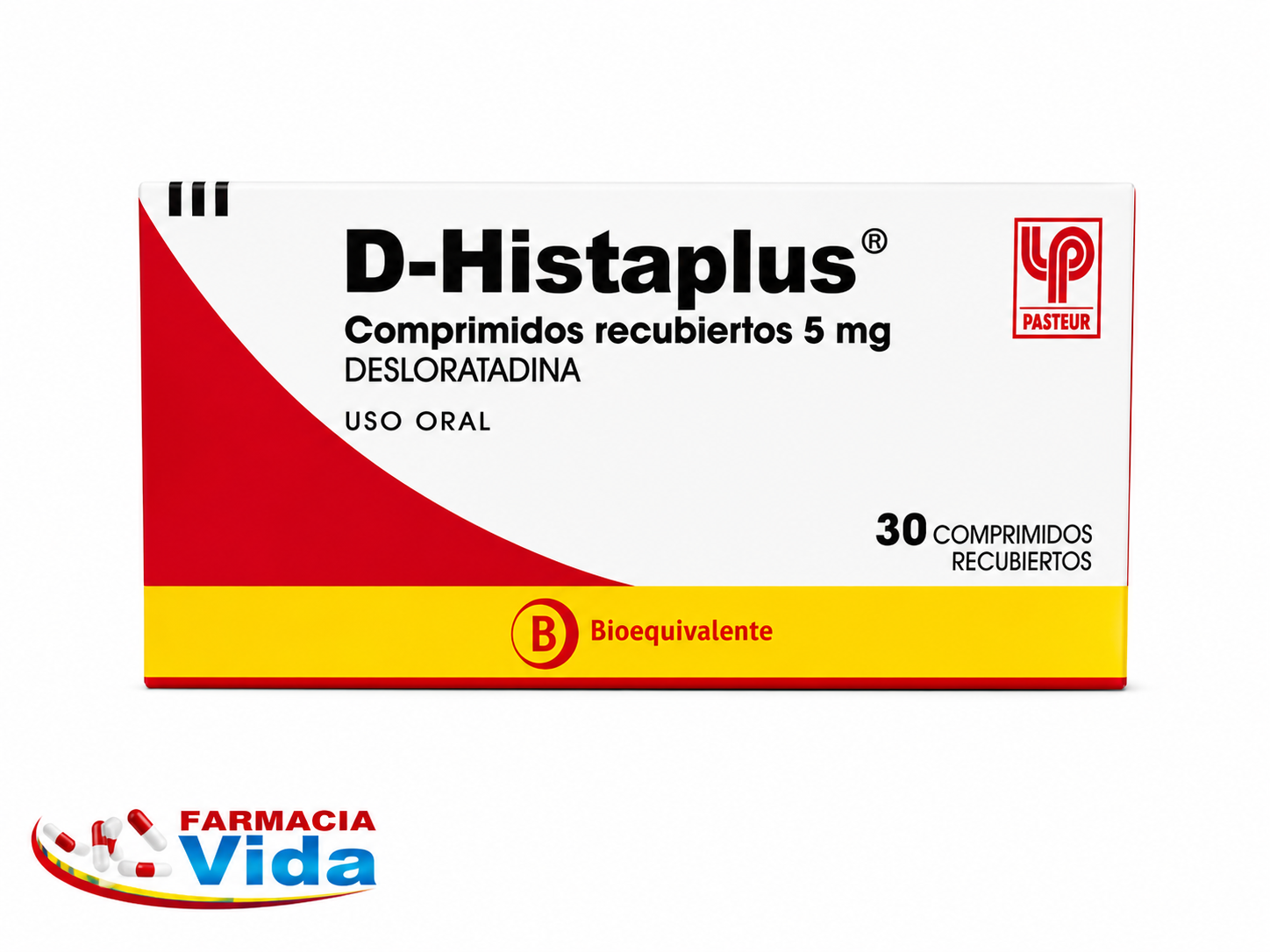 D-HISTAPLUS    5 MG X 30 COMPDESLORATADINA.