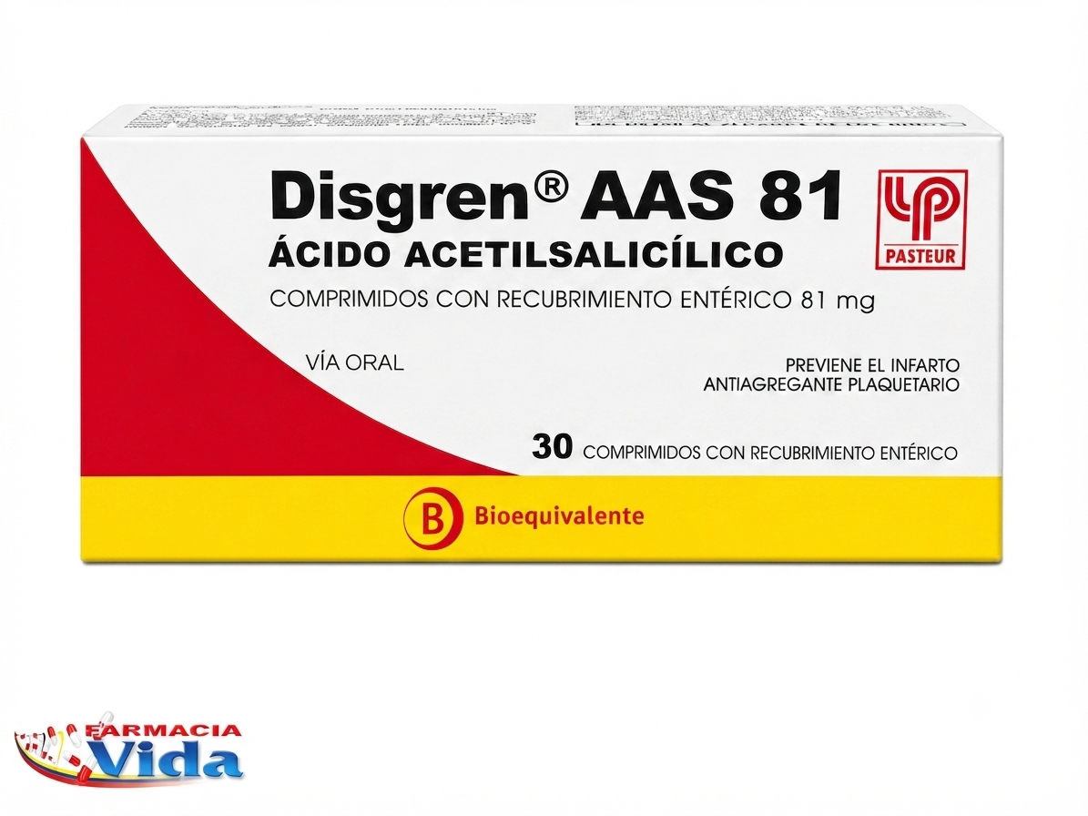 DISGREN 81 MG X 30 COMP  257310