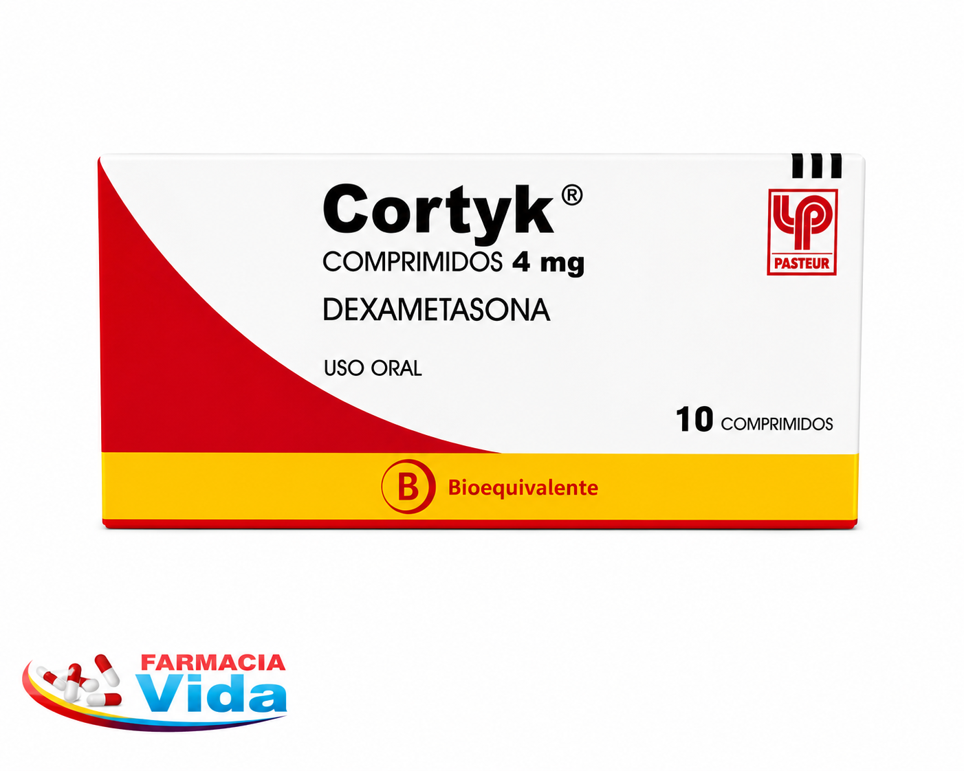 CORTYK 4 MG X 10DEXAMETASONA