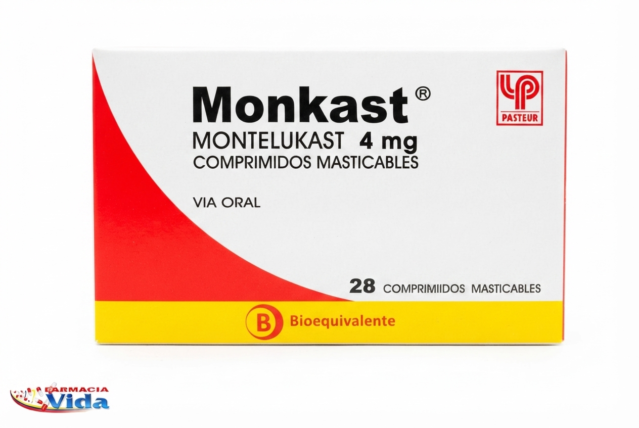MONKAST 4MG X 28 COMP