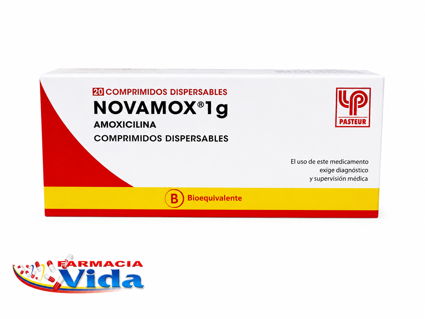 NOVAMOX 1G 20 COMP.AMOXICILINA