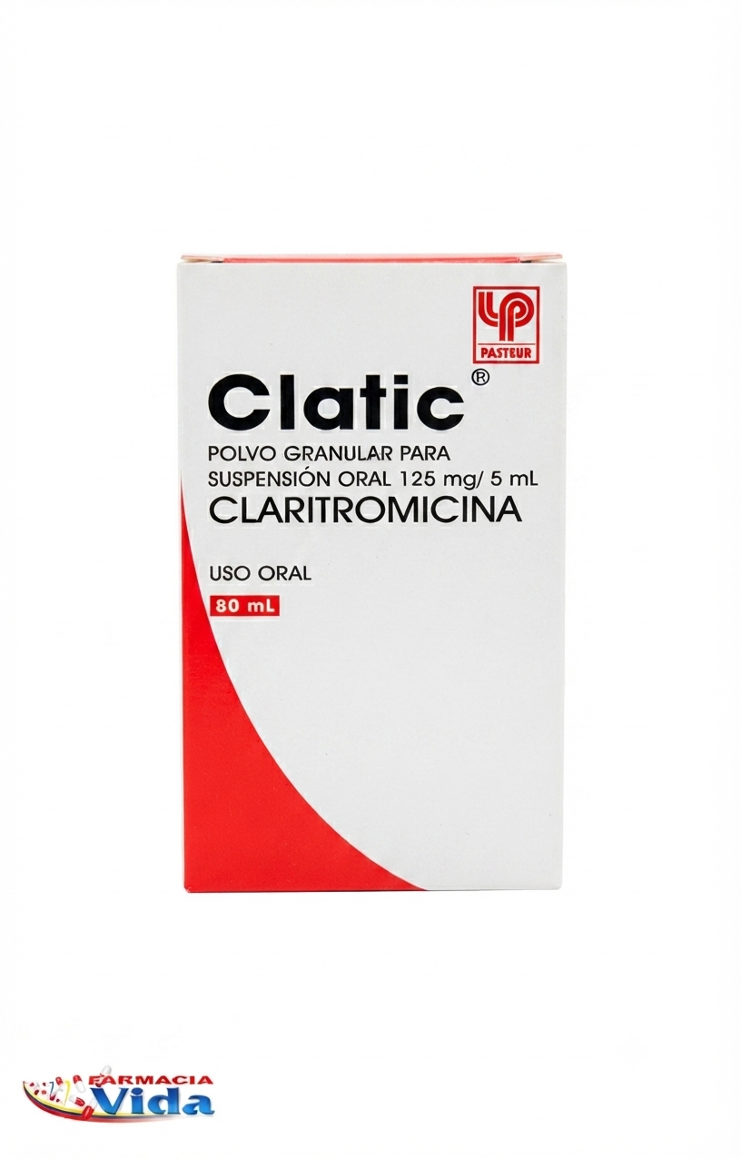 CLATIC PED. 125MG /5ML SUSP. X 80 ML