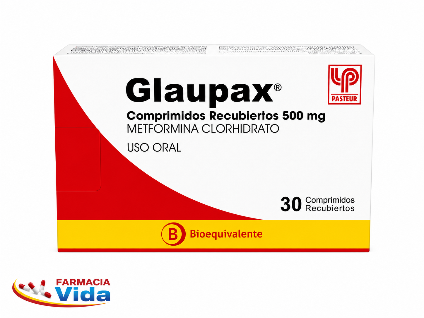 GLAUPAX 500MG X 30 COMP