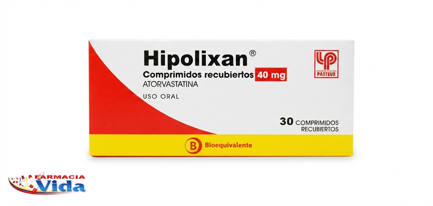HIPOLIXAN 40 MG X 30 COMP
