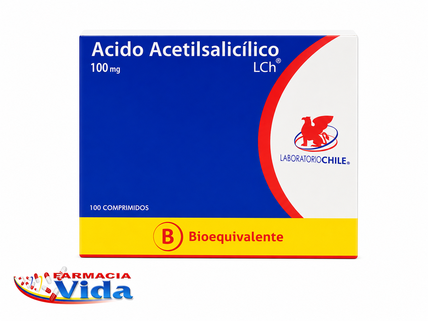 ÁCIDO ACETILSALICILICO 100MG X100 COMP