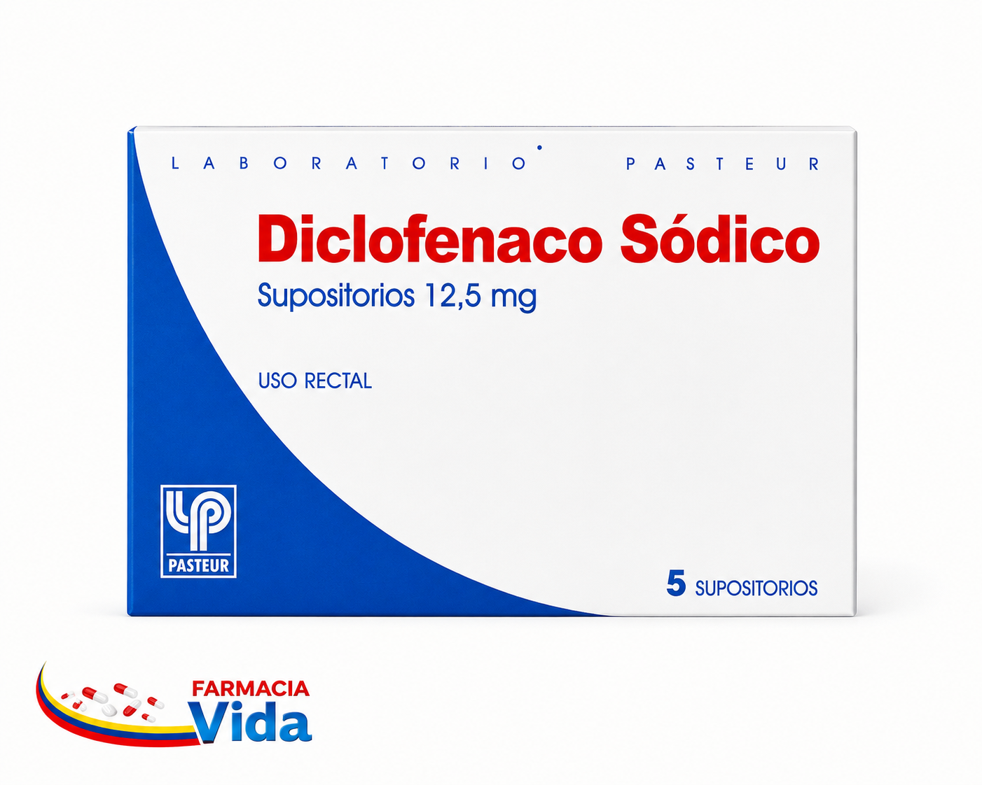 DICLOFENACO SUP 12.5 MG X 5 UNID