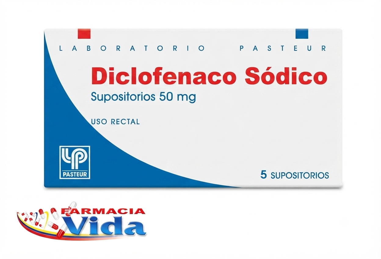 DICLOFENACO SUP. 50 MG 5UNID  199190