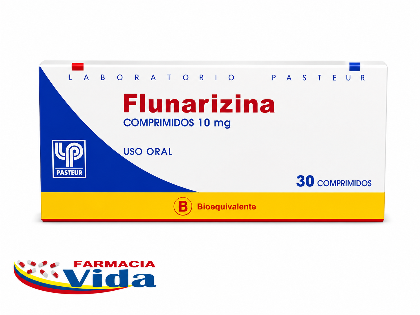 FLUNARIZINA 10 MG X 30 COMP