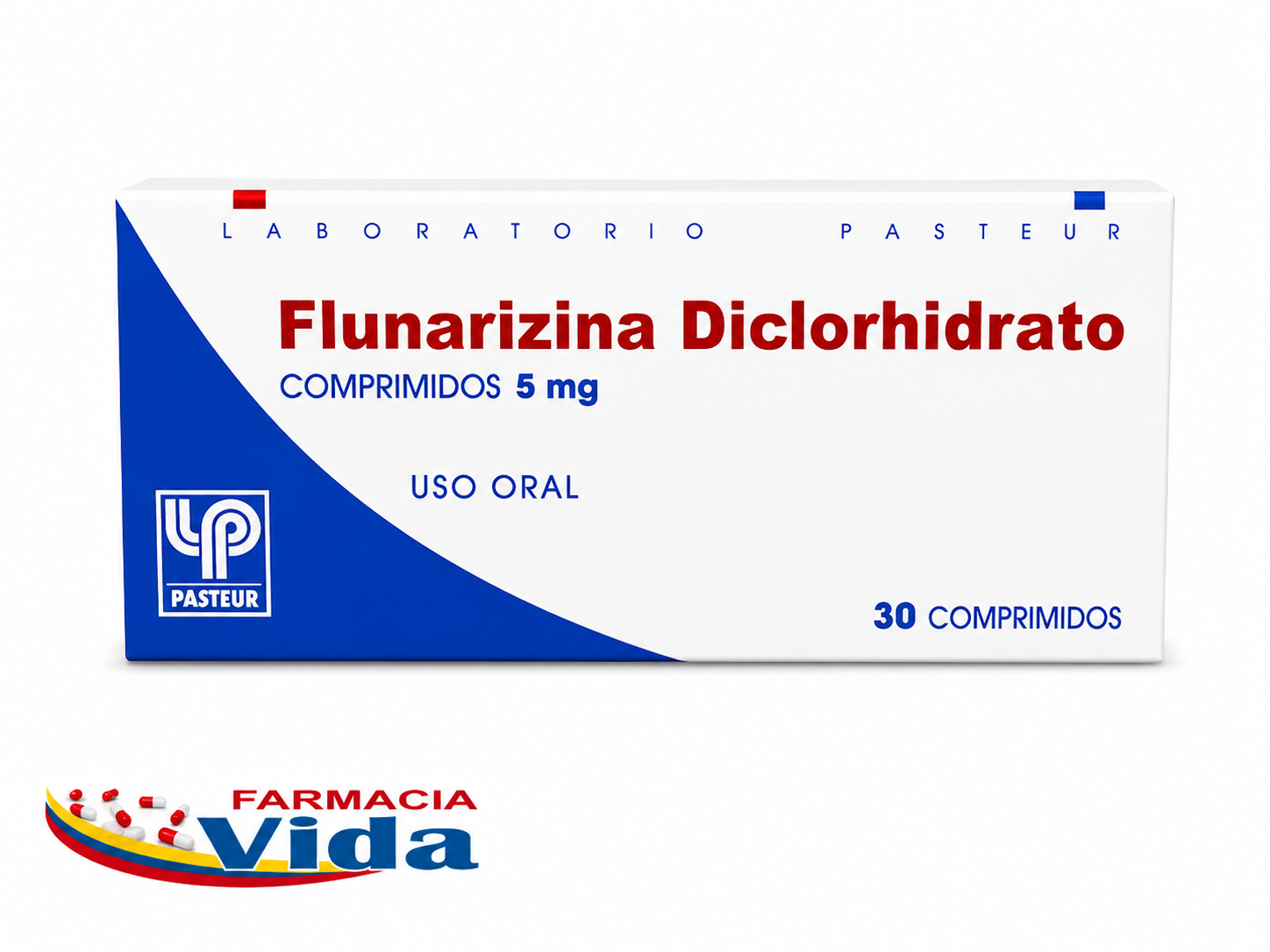FLUNARIZINA 5 MG X 30 COMP