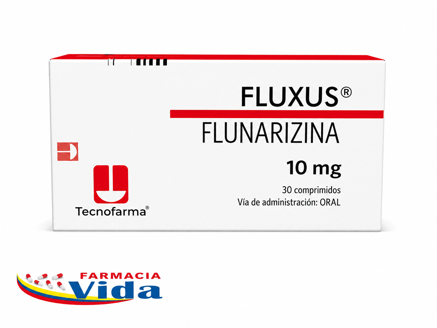 FLUXUS.COM.10MG.30 FLUNARIZINA