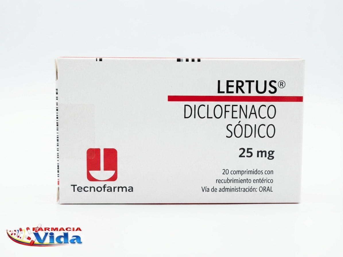 LERTUS 25 MG X 20COMP