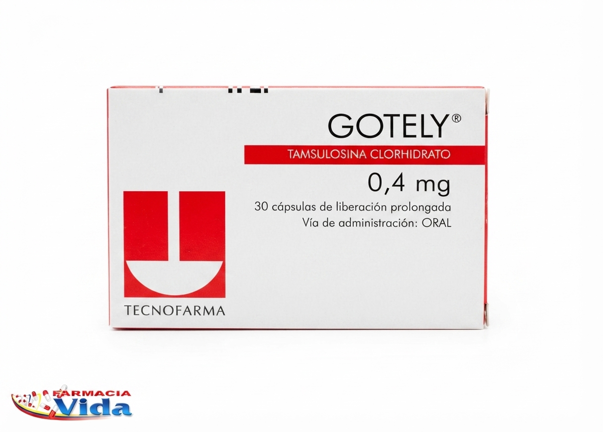 GOTELY CAP 0.4 MG X 30 CAPS .TAMSULINA