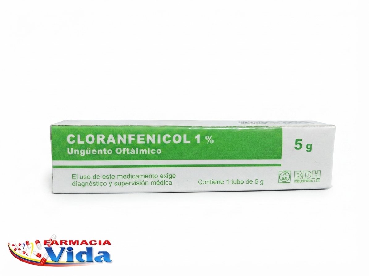 CLORANFENICOL UNGUENTO  OFT 1 % 5 GR
