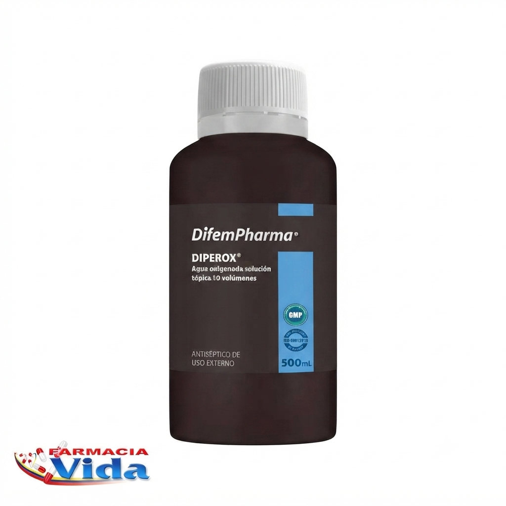 AGUA OXIGENADA LIQ X 500 ML