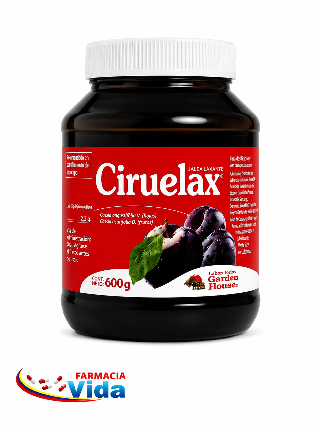 CIRUELAX  JAL 600 GR
