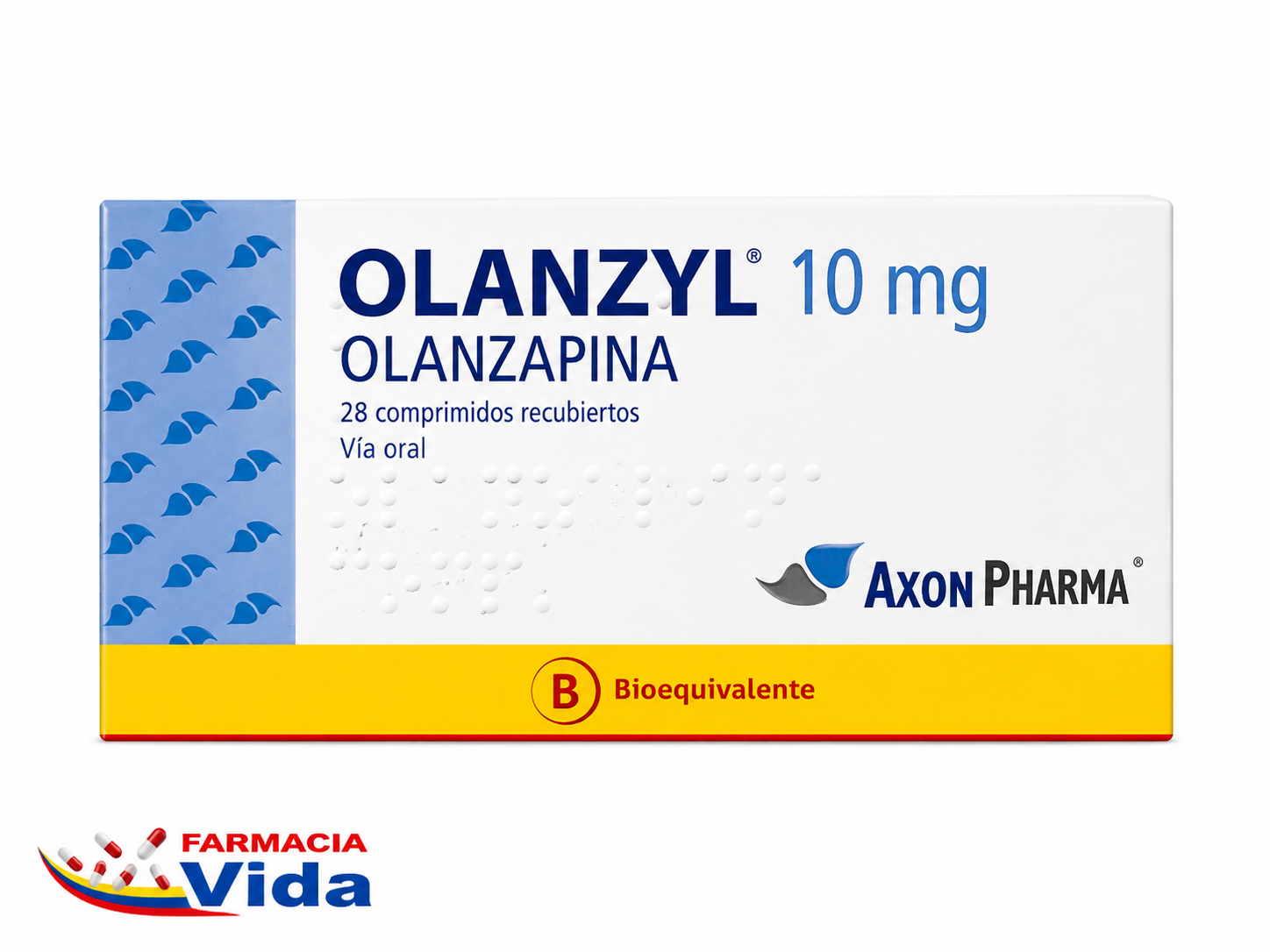 OLANZYL OLANZAPINA 10MG X 28 COM