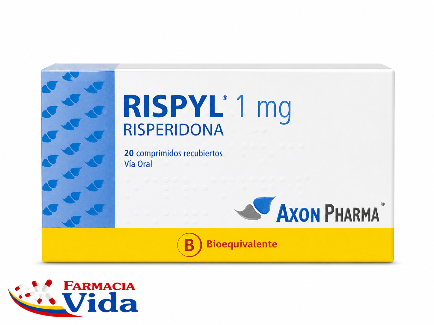 RISPYL  1 MG X 20 COMP .RISPERIDONA