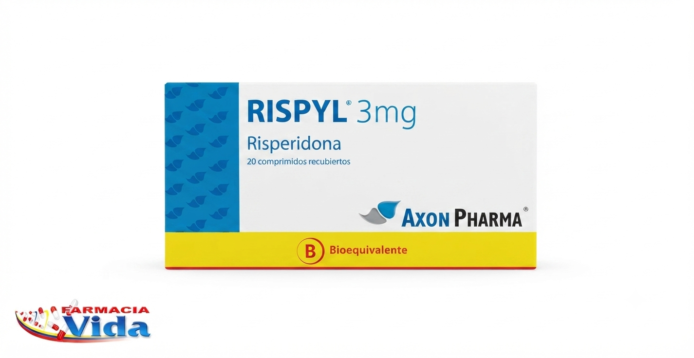 RISPYL  COM REC- 3MG X20COM- RISPIRIDONA