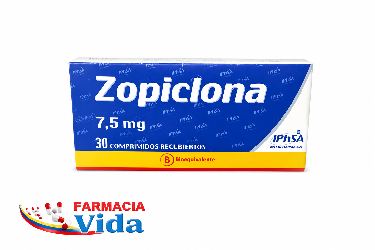 ZOPICLONA 7.5 MG X 30 COMP REC   