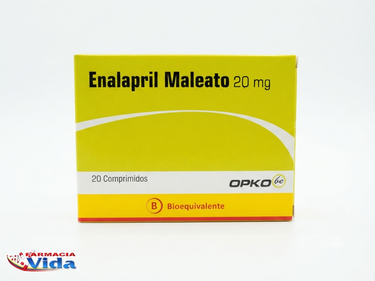 ENALAPRIL  20 MG X 20 COMP