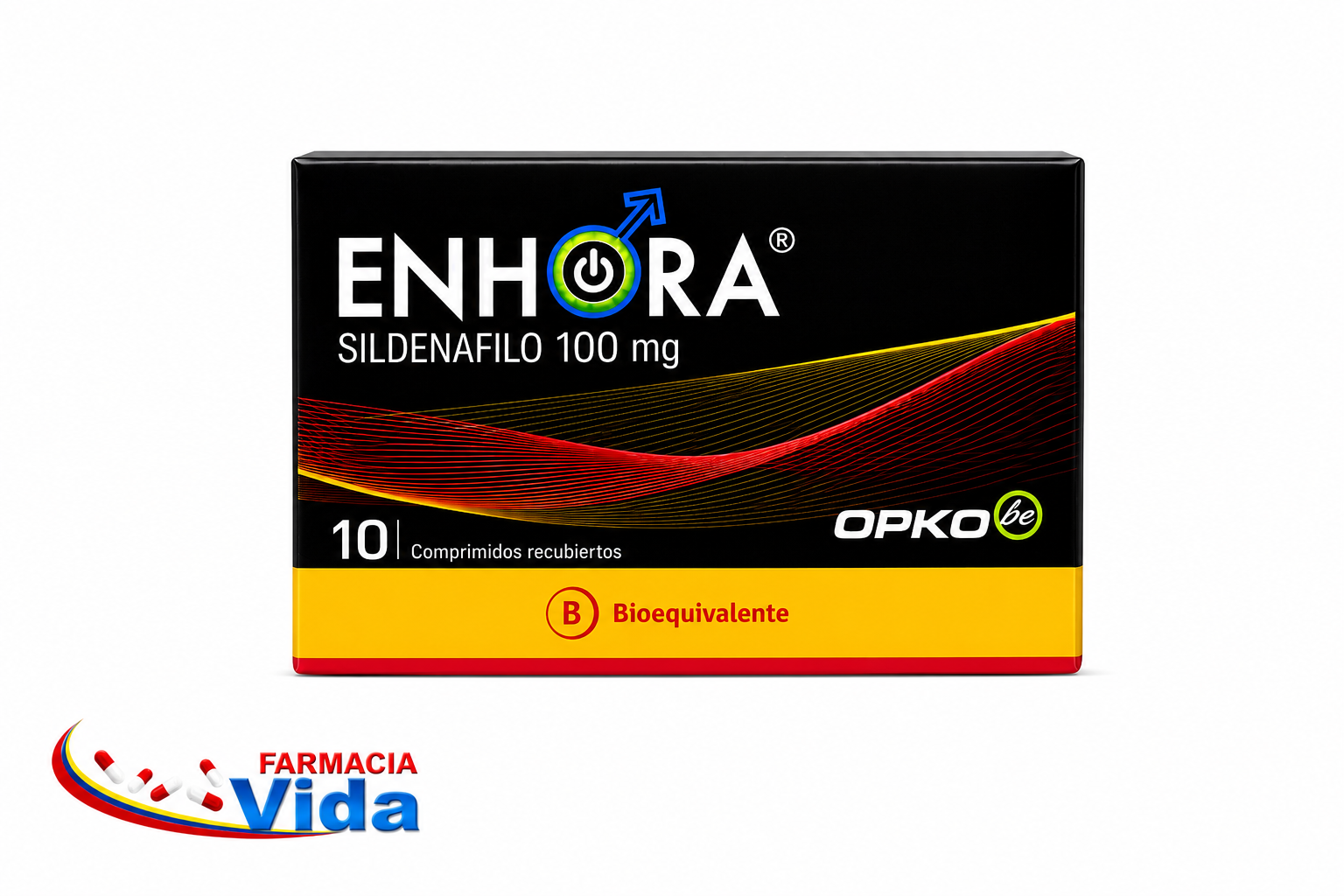 ENHORA 100 MG X 10 COMP