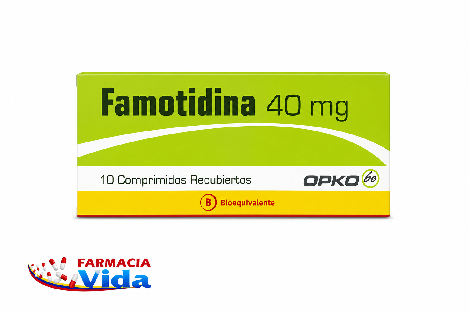 FAMOTIDINA 40 MG  10 COMP