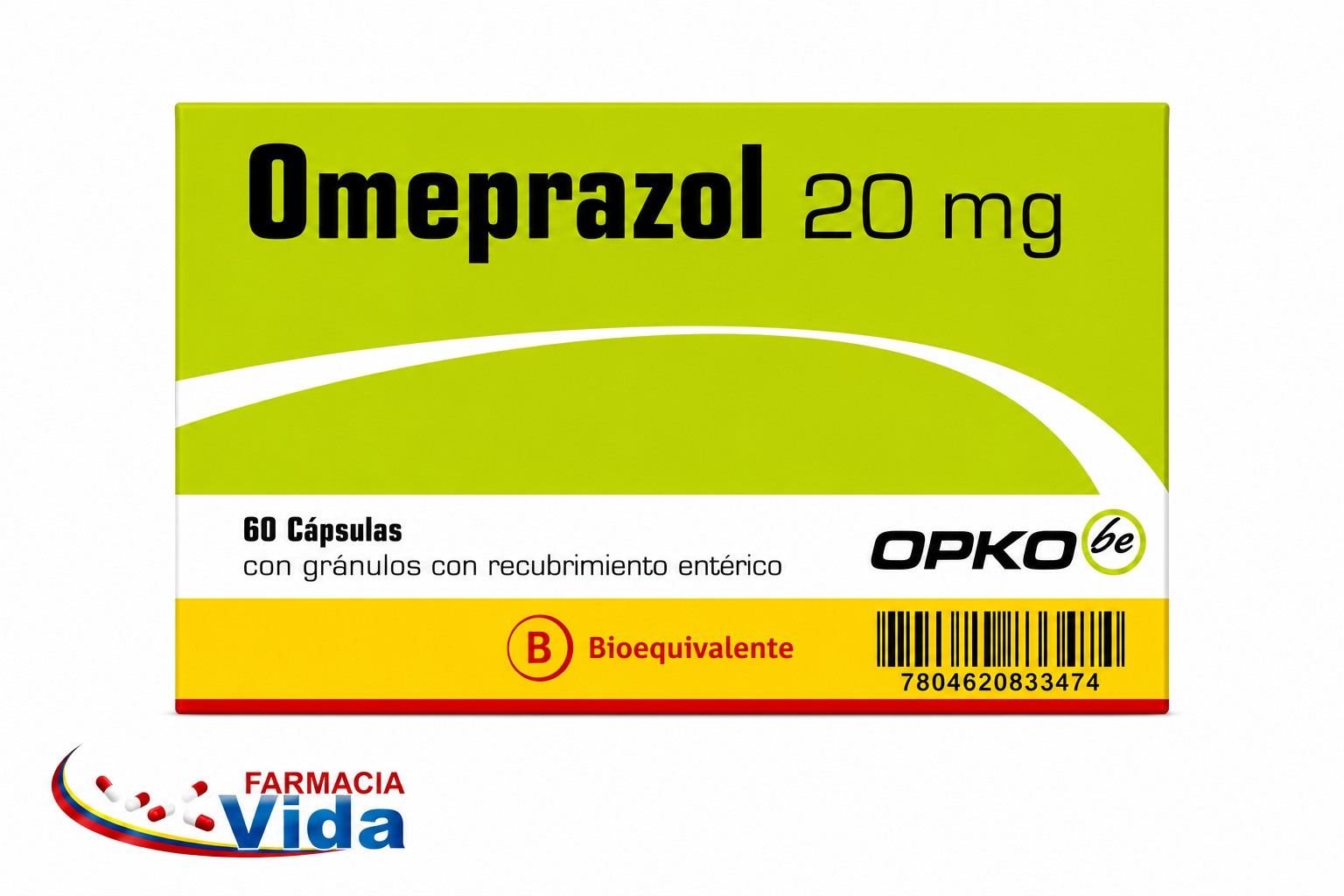 OMEPRAZOL 20 MG X 60 CAP