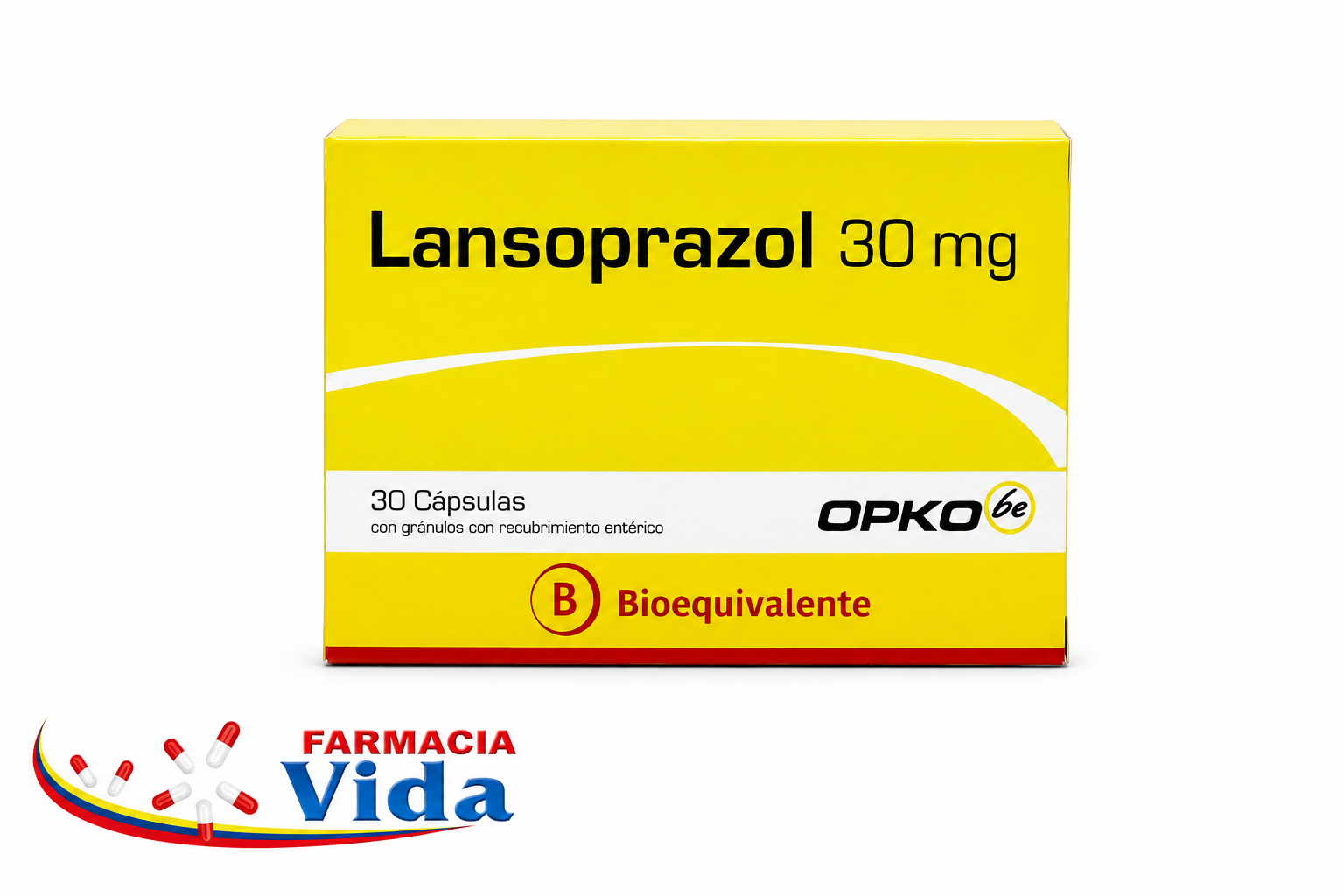 LANSOPRAZOL 30 MG X 30 CAPS 