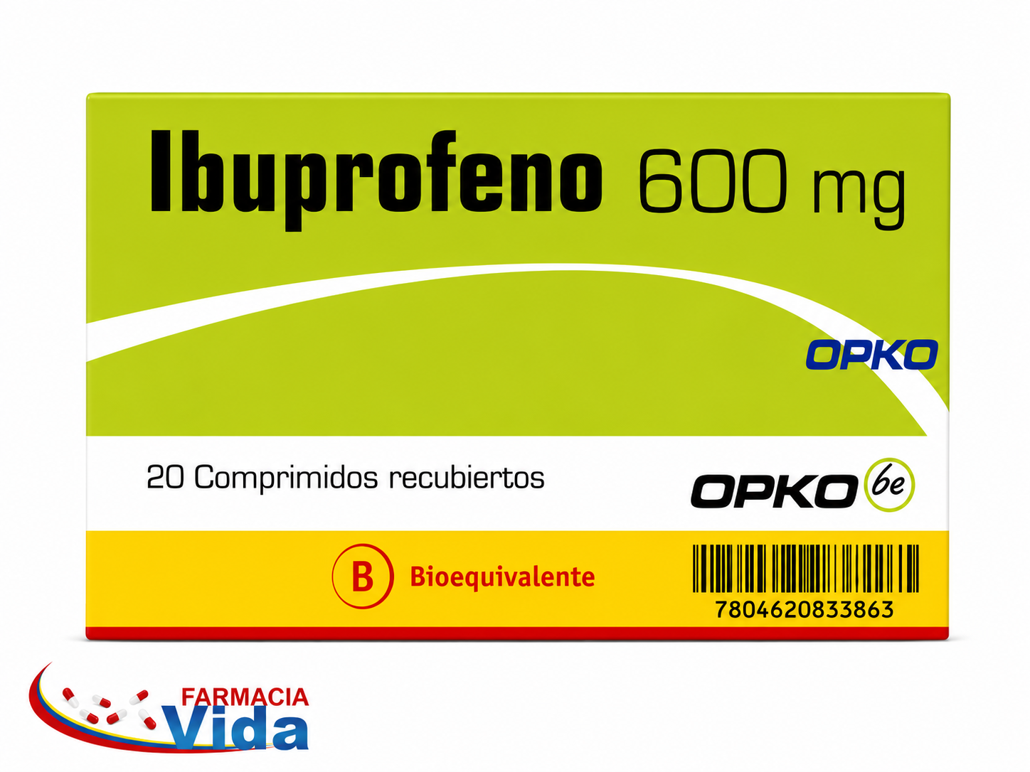 IBUPROFENO 600MG 20 COM.RR