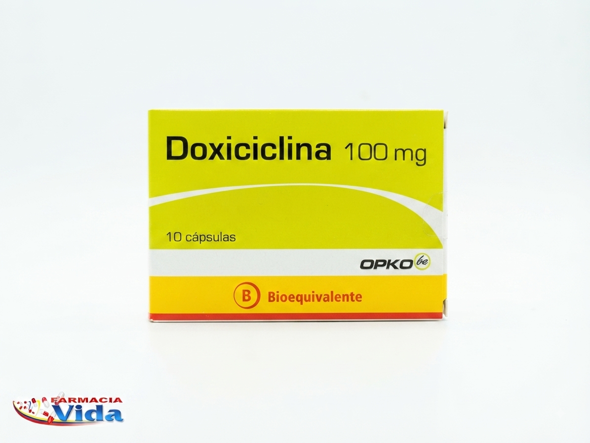 DOXICICLINA 100 MG X 10 CAP